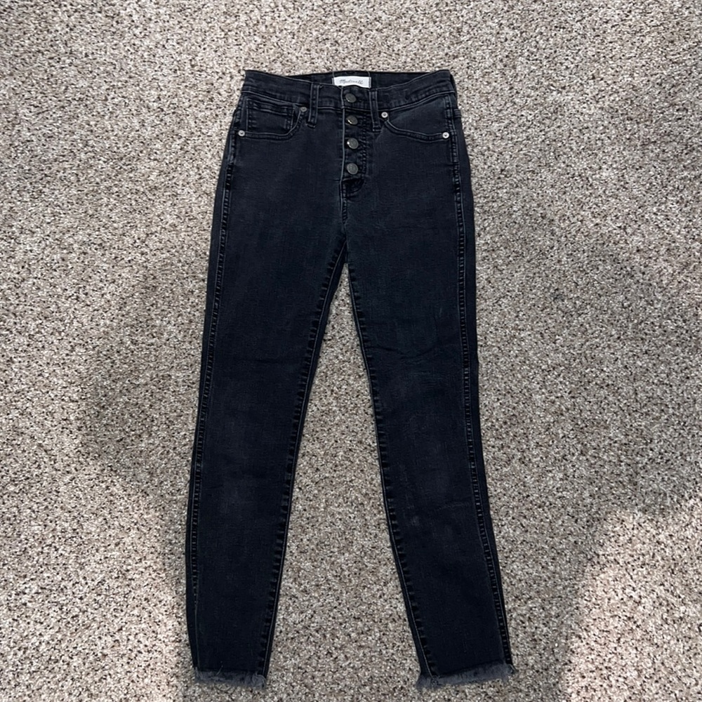 Madewell 10 inch high rise skinny jean